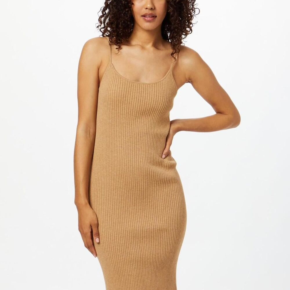Banana-republic Women's Tan and Brown Dress